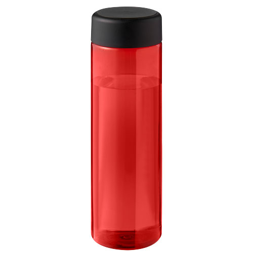 Bouteille d'eau publicitaire 850 ml Ocean Plastic H2O Active® Rouge / Noir
